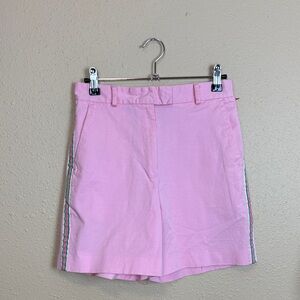 Lilly Pulitzer | pink stretch cotton pink stripe shorts